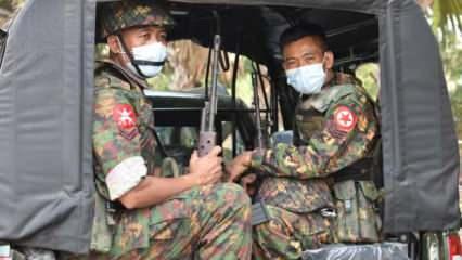 Myanmar ordusundan Japon diplomatların evine baskın
