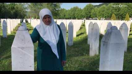 Srebrenitsa katliamının şahidi: Üç oğlumu ve eşimi öldürdüler!