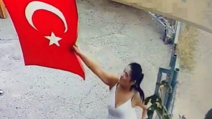 Adana'da Türk bayrağına çirkin saldırı!