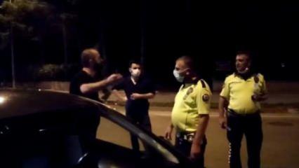 Alkollü yakalanan sürücüden polise ilginç tepki