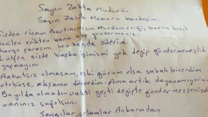 Ankara'dan Bartın zabıtasına mektup yazıp "mürdüm eriği" istedi