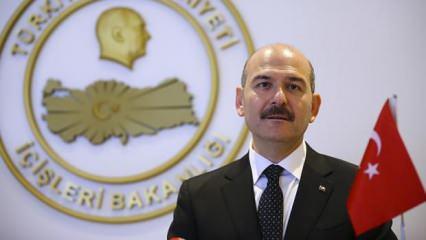 Bakanı Soylu, Şehit Cevher'in ailesine başsağlığı diledi