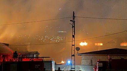 Kahramanmaraş'ta tekstil fabrikasında çıkan yangın 5 tesise sıçradı