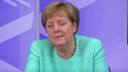 Merkel, çevrim içi toplantıda uyukladı