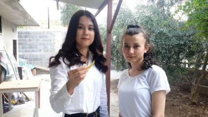 Osmaniye’de üniversiteli genç kız üretti, bir biberden iki tat!