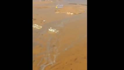  Suudi Arabistan’da sel felaketi! 3 bin tarihi eser sular altında kaldı