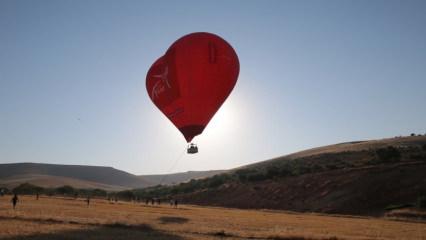 Tarihin sıfır noktasında ilk sıcak hava balonu uçuşu