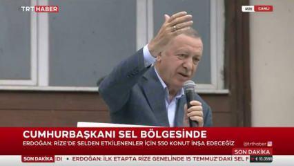 Başkan Erdoğan eliyle işaret ederek sitem etti: Ne olur yapmayın artık