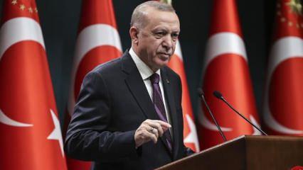 Başkan Erdoğan işaret etti: Çöplüğe dönen mecra temizlenecek!