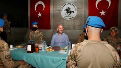 Cumhurbaşkanı Erdoğan, Cudi'de üs bölgesindeki askerlerin bayramını kutladı