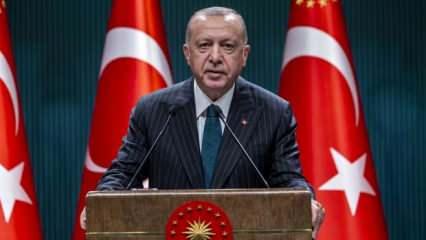 Erdoğan: Sonuna kadar izledim, çok duygulandım...