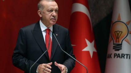 Cumhurbaşkanı Erdoğan, Galatasaray'a başarı diledi