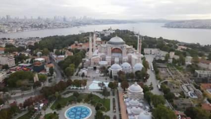 İstanbul Valisi Yerlikaya’dan Ayasofya paylaşımı