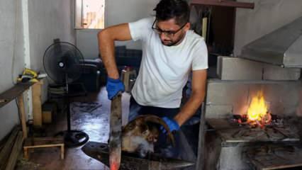 Kurban kellelerinin temizliği ek kazan&ccedil; kapısı oldu