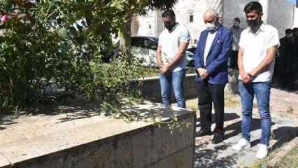 Paraguay'ın Ankara Büyükelçisi Valdez'den, Aziz Vlas'ın mezarına ziyaret