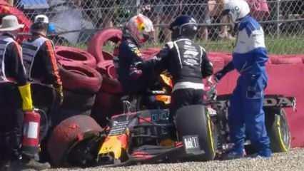 Red Bull pilotu Verstappen taburcu edildi