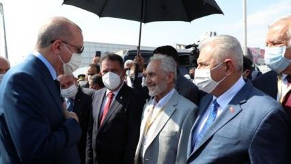 Saadet Partili Asiltürk Başkan Erdoğan'ın Kıbrıs ziyaretine katıldı
