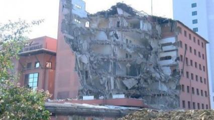 Tarihi Haydarpaşa Numune Hastanesi yıkılıyor