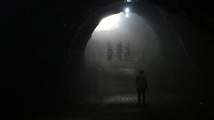 Tuz heykelleri ve farklı havasıyla Çankırı Tuz Mağarası