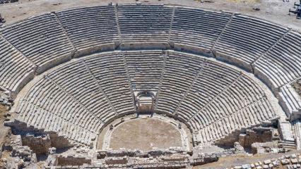 2 bin 200 yıllık antik tiyatro açılıyor! Restorasyonu tamamlandı