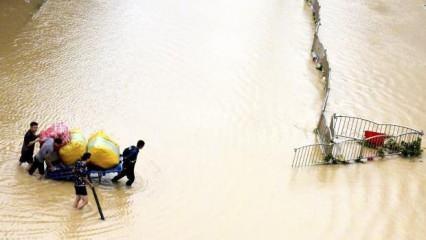 Çin’de sel felaketinde hayatını kaybedenlerin sayısı 99’a çıktı
