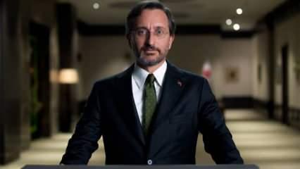 Fahrettin Altun'dan orman yangınları açıklaması!