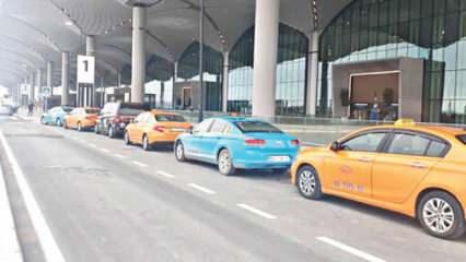İBB ile havalimanı taksicileri yeniden uzlaşmaya vardı 