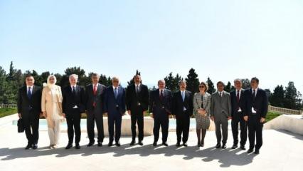 İlham Aliyev, TBMM Başkanı Mustafa Şentop'u kabul etti