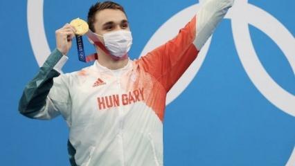 Macar yüzücü, Michael Phelps'in rekorunu kırdı!