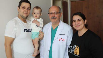 Samsun'da 1 yaşındaki bebek 5 binde 1 görülen hastalığa yakalandı!