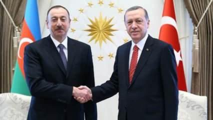 Azerbaycan Cumhurbaşkanı Aliyev, Cumhurbaşkanı Erdoğan ile telefonda görüştü