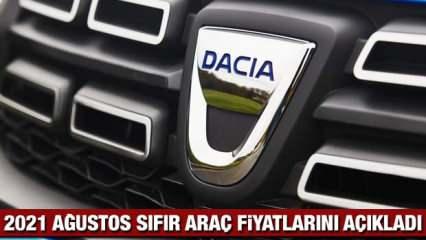 Dacia Ağustos sıfır araç fiyat listesi: Yeni Sandero, Lodgy, Duster, fiyatı listesi