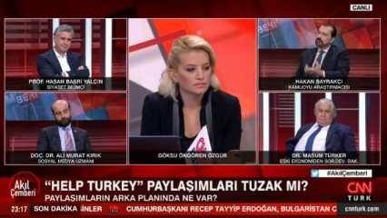 Hakan Bayrakçı "Help Turkey"e sarılanlara teşhis koydu: Erdofobi hastaları