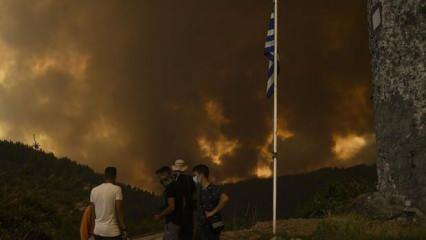 Son Dakika: Yunanistan'da yangın söndürme uçağı düştü! 