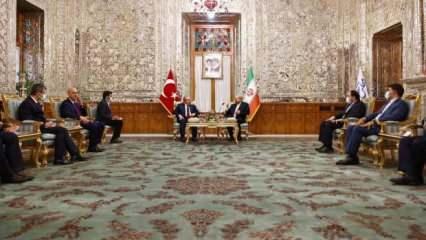 TBMM Başkanı Şentop, İran Meclis Başkanı Kalibaf ile görüştü