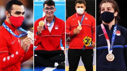 Türk sporcular Tokyo 2020'de ilkleri başarıyor