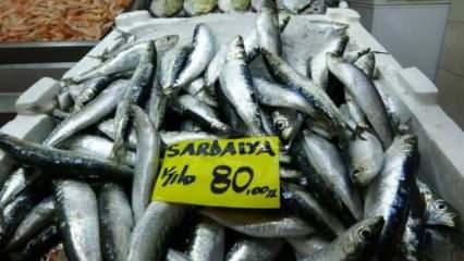 Balık tezgahlarında kilosu 80 liradan alıcı buluyor