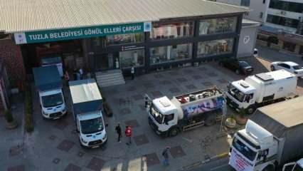 AK Parti'den selden etkilenen b&ouml;lgelere destek!