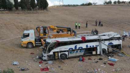 Balıkesir’deki otobüs kazasında hayatını kaybedenlerin kimlikleri belli oldu