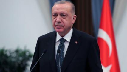 Erdoğan, Kırgızistan Bağımsızlık Günü'nü kutladı