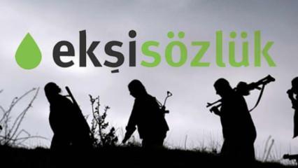 Ekşi Sözlük'te terör örgütü PKK/HPG sözcülüğü! Skandal başlıklar ortaya çıktı
