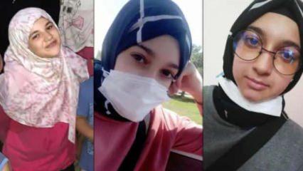 Kayıp 3 kız çocuğu ile ilgili son görüntüler ortaya çıktı