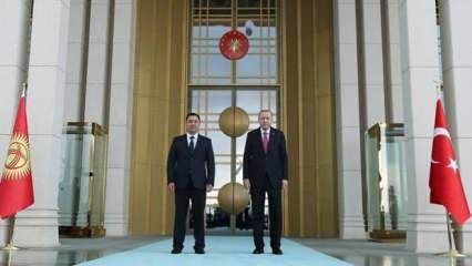 Kırgızistan Cumhurbaşkanı'dan Cumhurbaşkanı Erdoğan'a taziye mesajı