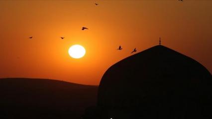 Mardin'de masalsı gün batımı