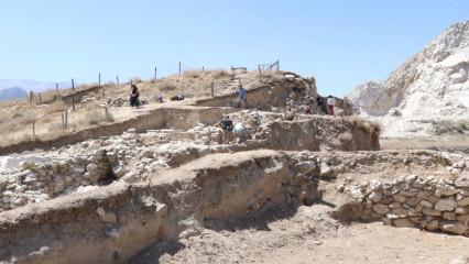 Porsuk Höyük'te Demir Çağı'na ait kalıntılar bulundu