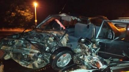 Samsun’da korkunç kaza! 4 yaralı