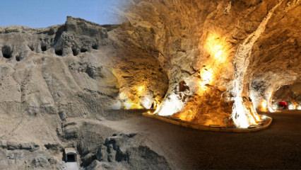 Terapi arayanlar Tuz Dağı'ndaki mağaralar koşuyor!