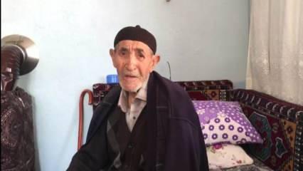 91 yaşındaki Seyit amca aşıyı reddetti, koronavirüse yakalandı!