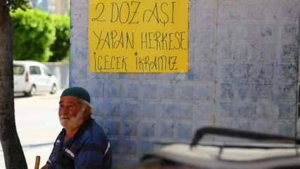 Adana'da kebapçıdan aşı teşviki: 2 doz aşı olana..