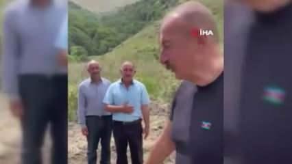 İlham Aliyev Kelbecer ve Laçın'daki vahşeti gözler önüne serdi